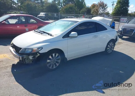 2010 Honda Civic Ex-L from USA, damaged, VIN 2HGFG1B92AH506144
